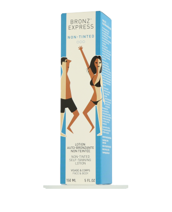 Académie Bronz'Express Lotion Auto-Bronzante Non Teintée Visage & Corps (150 ml)