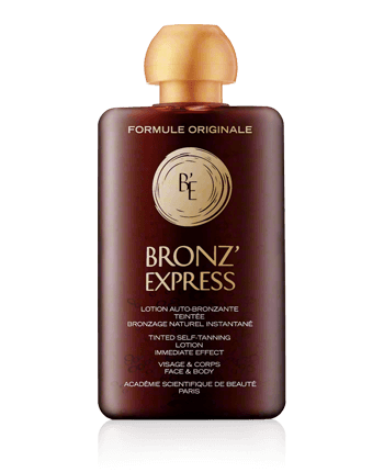 Académie Bronz'Express Lotion Auto-Bronzante Teintée Visage et Corps (100 ml)