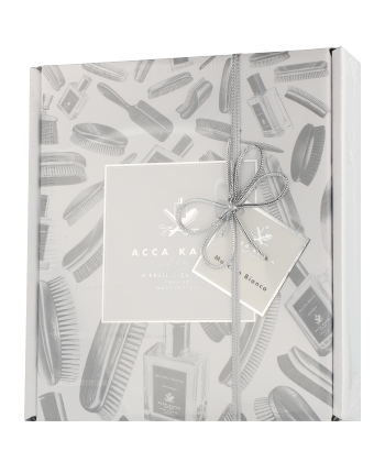 Acca Kappa Muschio Bianco Set mit Hair Perfume & Hair Brush