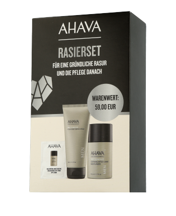 AHAVA Time to Energize Set mit Soothing After-Shave Moisturizer