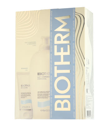 Biotherm Body Care Set mit L'Original Lait Corporel & Biomains Soin Mains 400ml+50ml