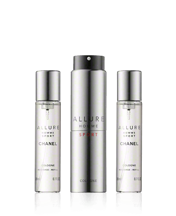 Chanel Allure Homme Sport EdC Taschenspray (nachfüllbar) (3 x 20 ml)