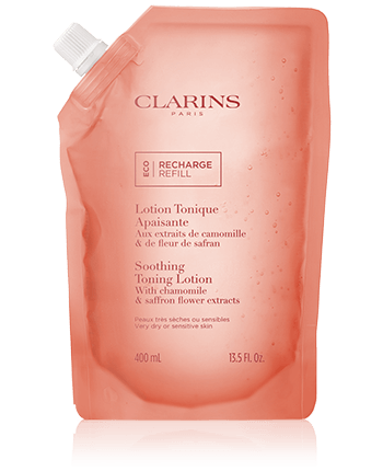 Clarins Nettoyage de Visage Lotion Tonique Apaisante - Recharge (400 ml)