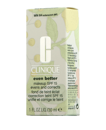 Clinique Even Better Makeup SPF 15 Evens and Corrects WN 64 Butterscotch (30 ml)