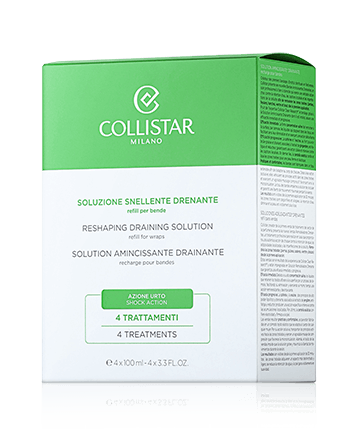 Collistar Anti-Cellulite Strategy Refill for Draining Wraps (4 x 100 ml)