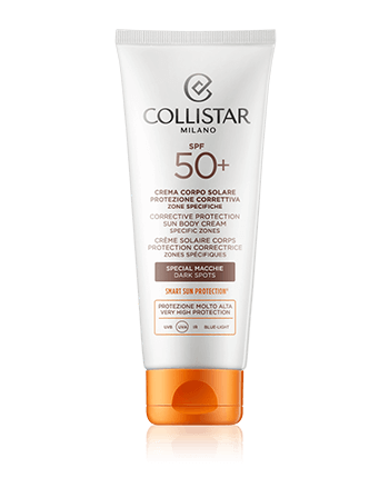 Collistar Smart Sun Protection Corrective Protection Sun Body Cream Dark Spots SPF 50+ (100 ml)