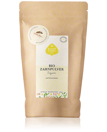Eliah Sahil Zahnpflege Bio Zahnpulver Ingwer Refill (200 g)
