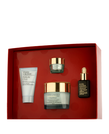 Estée Lauder DayWear Set mit Synchronized Multi-Recovery Complex und Cleanser