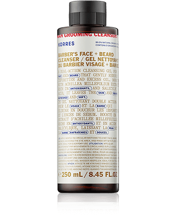 Korres Athenian Grooming Barber's Face + Beard Cleanser (250 ml)