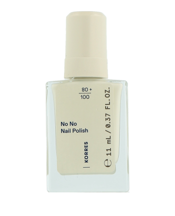 Korres No No Nail Polish 02 Milky White (11 ml)