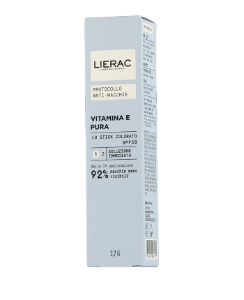 LIERAC Anti-Dark Spots Protocol Pure Vitamin E - The Tinted Stick SPF 50 (2,7 g)