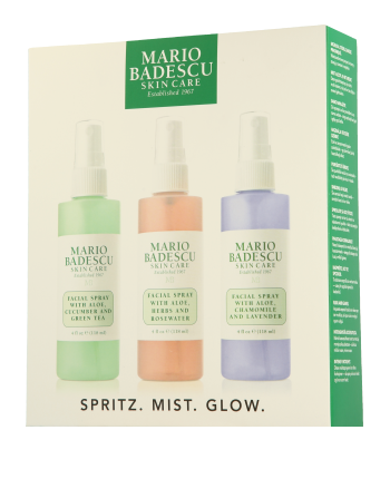 Mario Badescu Facial Sprays Spritz. Mist. Glow. Set