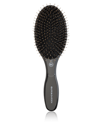 Olivia Garden Expert Care Oval Wildschwein- und Nylonborsten schwarz
