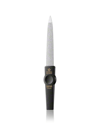 Pfeilring Nagelfeilen Saphir-Nagelfeile schwarz (12 cm)