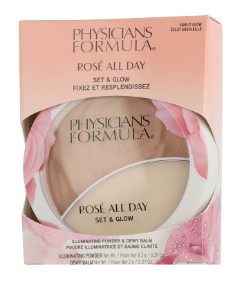 Physicians Formula Rosé All Day Set & Glow Sunlit Glow (8,3 g + 2 g)