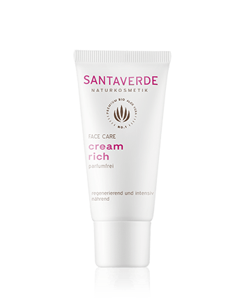 Santaverde Face Care Cream Rich Parfümfrei (30 ml)