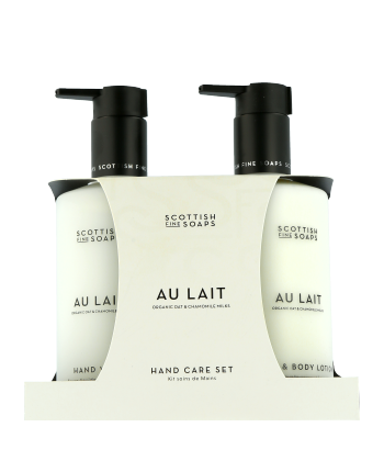 Scottish Fine Soaps Au Lait Hand Care Set (300 ml + 300 ml)