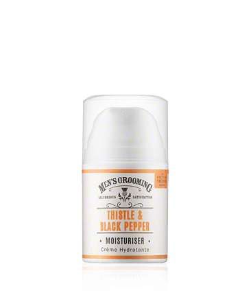Scottish Fine Soaps Men's Grooming Thistle & Black Pepper Moisturiser (50 ml)