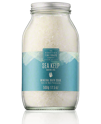 Scottish Fine Soaps Sea Kelp Marine Spa Mineral Bath Soak Jar (500 g)