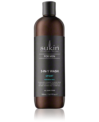 Sukin For Men 3-in-1 Wash Sport (500 ml)