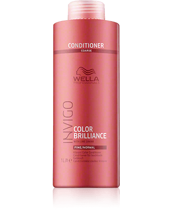 Wella Professionals Invigo Color Brilliance Vibrant Color Conditioner for Coarse Hair (1000 ml)