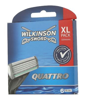 Wilkinson Quattro Klingen (6 Stück)