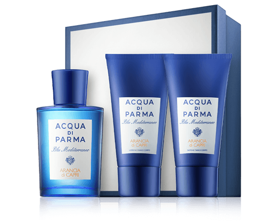 Acqua di Parma Blu Mediterraneo - Arancia di Capri 75 ml EdT Set 2x Pflege