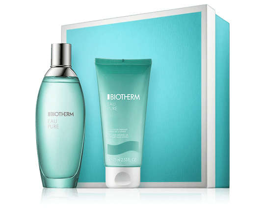 Biotherm Eau Pure 100 ml EdT Set mit Shower Gel