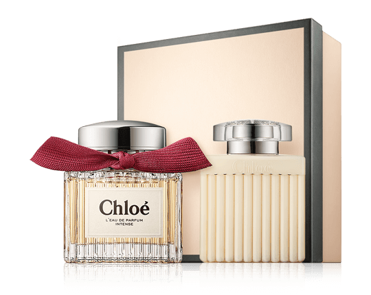Chloé Chloé 50 ml EdP Set mit L'Eau de Parfum Intense Spray & Body Lotion