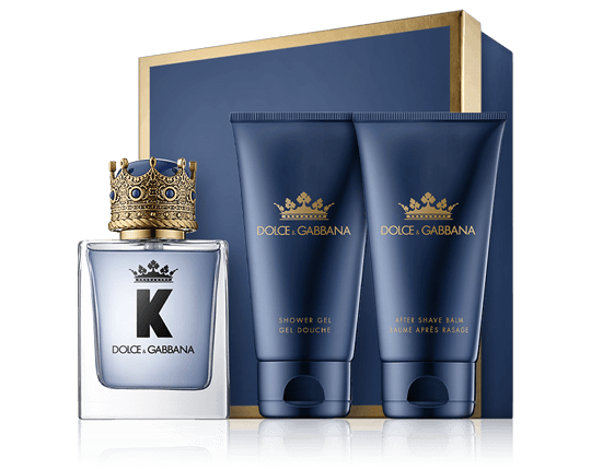 Dolce & Gabbana K 50 ml EdT Set mit Shower Gel & Aftershave Balm