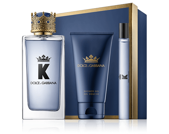 Dolce & Gabbana K 100 ml EdT Set mit Shower Gel & Mini EdT