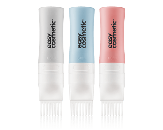 easycosmetic Travel & Sports Hair Treatment Bottle Set (3 Stück)