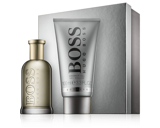 Hugo Boss Boss Bottled 50 ml EdP Set mit EdP & Shower Gel