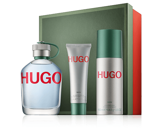 Hugo Boss HUGO 125 ml EdT Set mit Deodorant Spray