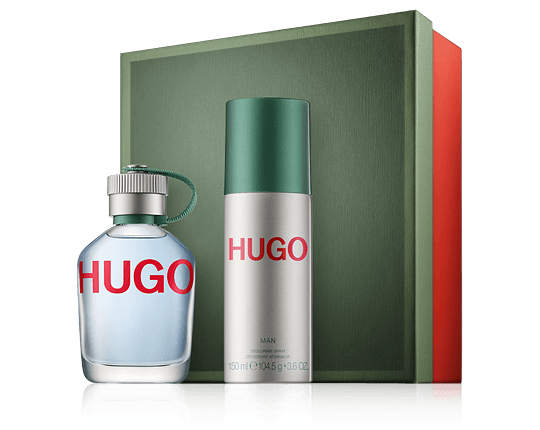 Hugo Boss HUGO 75 ml EdT Set mit Deodorant Spray