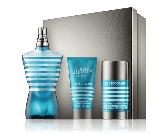 Jean Paul Gaultier Le Male 125 ml EdT Set 2x Pflege