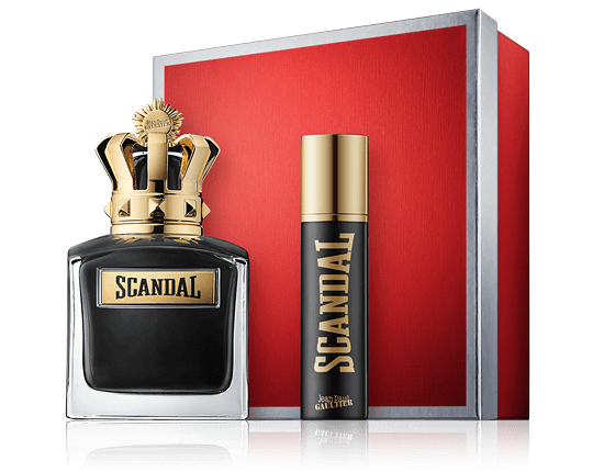 Jean Paul Gaultier Scandal pour Homme 100 ml EdP Set mit Mini EdP Spray