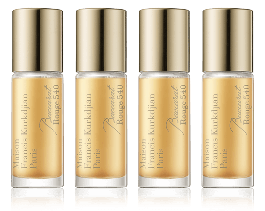 Maison Francis Kurkdjian Baccarat Rouge 540 Extrait de Parfum Roll-On (4 x 4 ml)
