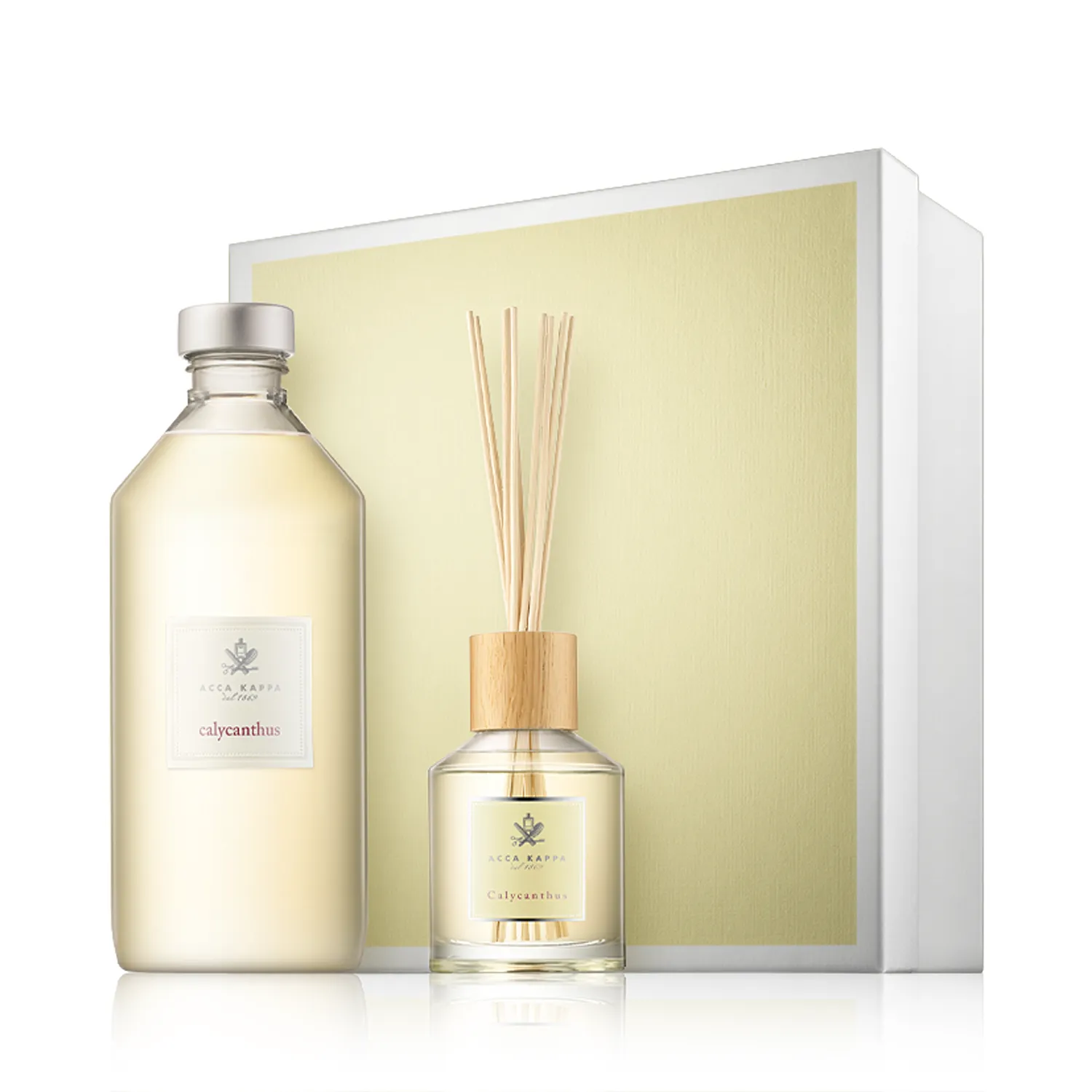 Acca Kappa Calycanthus Set mit Home Diffuser & Refill