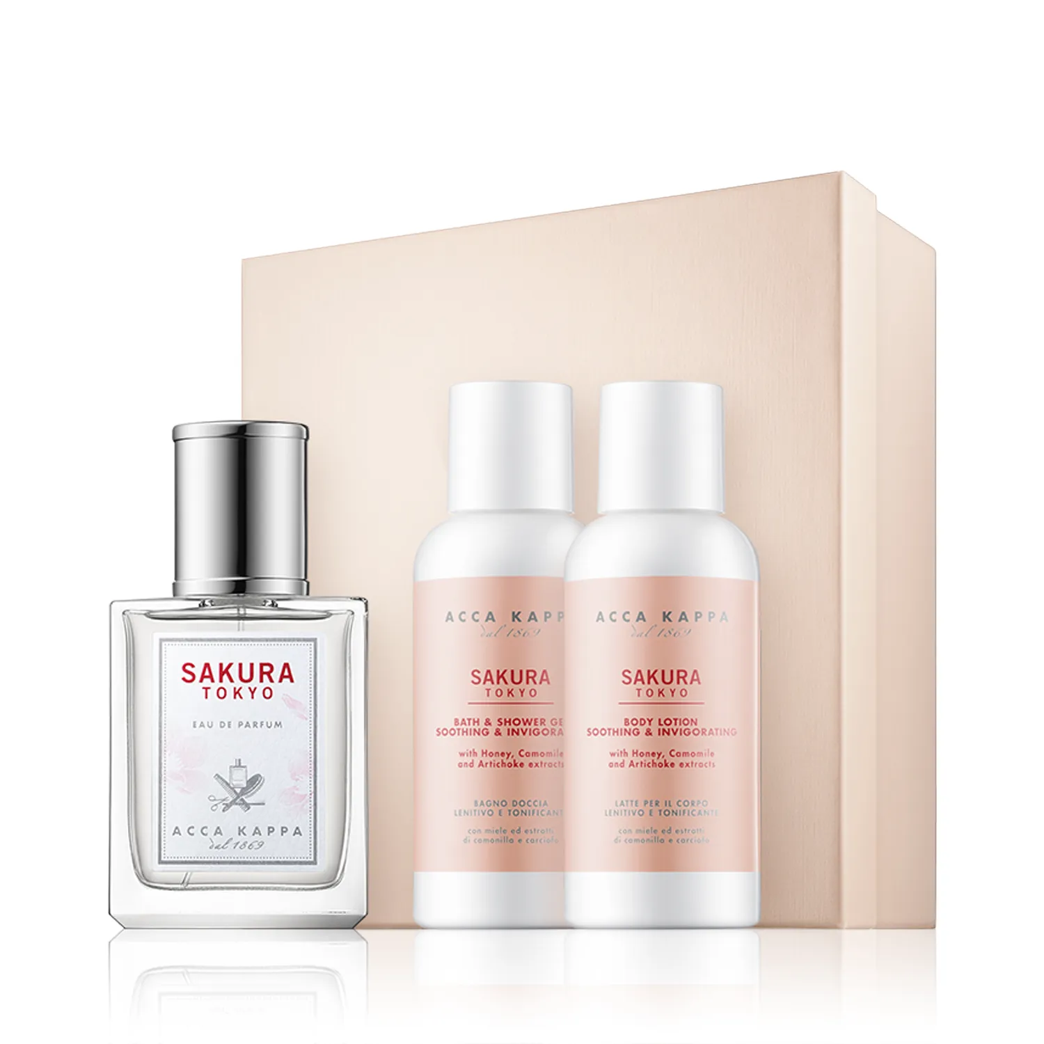 Acca Kappa Sakura Tokyo 50 ml EdP Set 2x Pflege