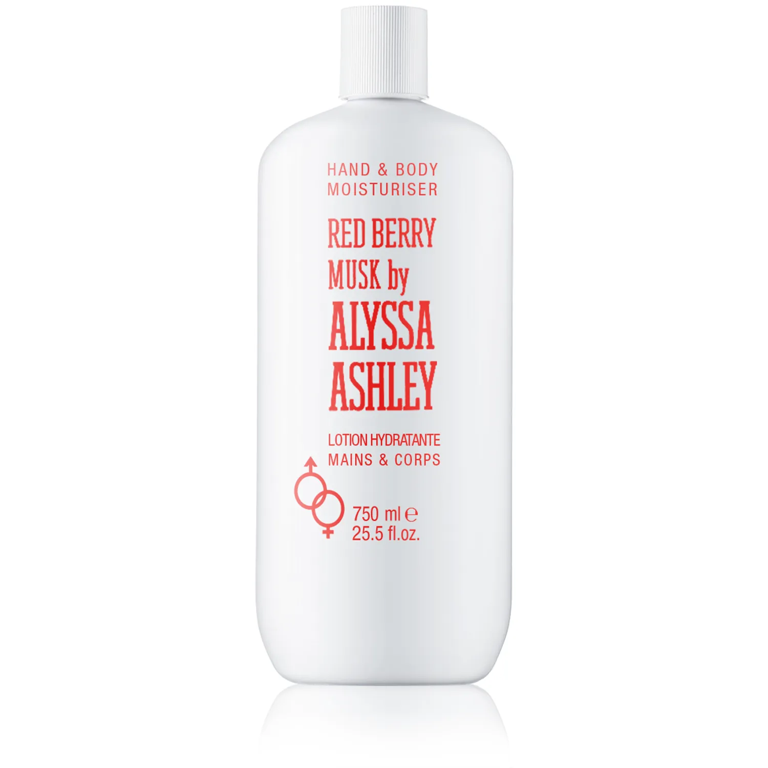Alyssa Ashley Red Berry Musk Hand & Body Lotion (750 ml)