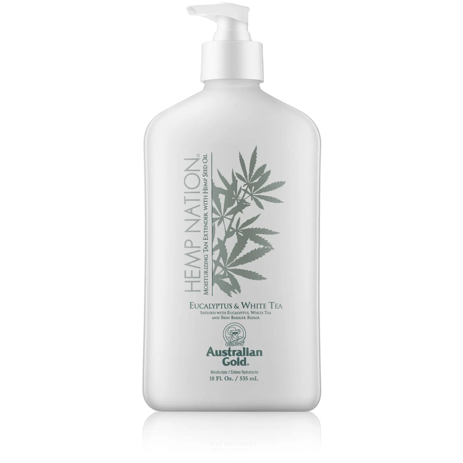 Australian Gold Hemp Nation Eucalyptus & White Tea Moisturizing Tan Extender (535 ml)