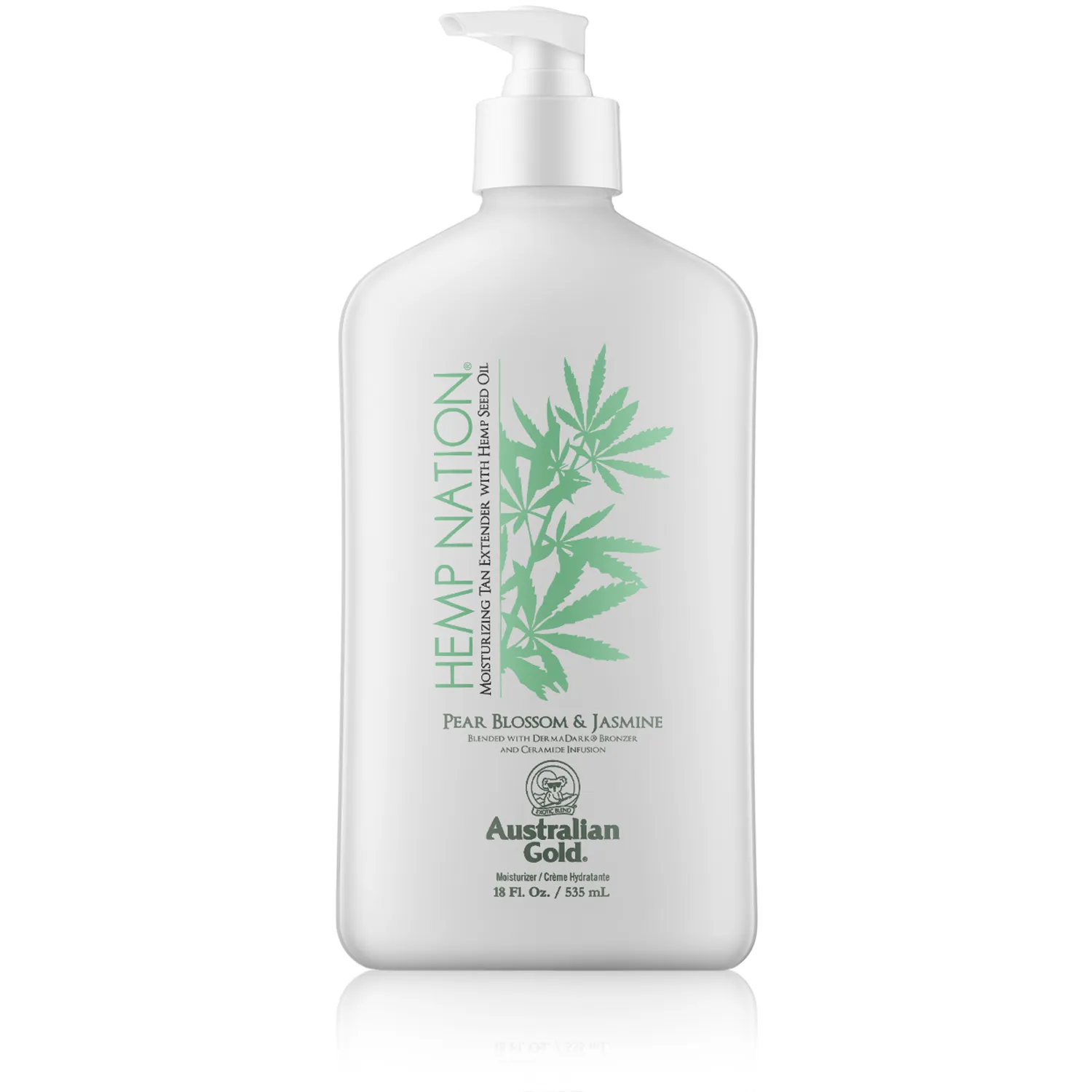 Australian Gold Hemp Nation Pear Blossom & Jasmine Moisturizing Tan Extender (535 ml)