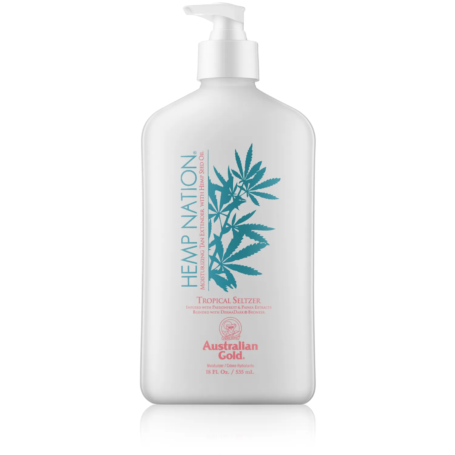 Australian Gold Hemp Nation Tropical Seltzer Moisturizing Tan Extender (535 ml)