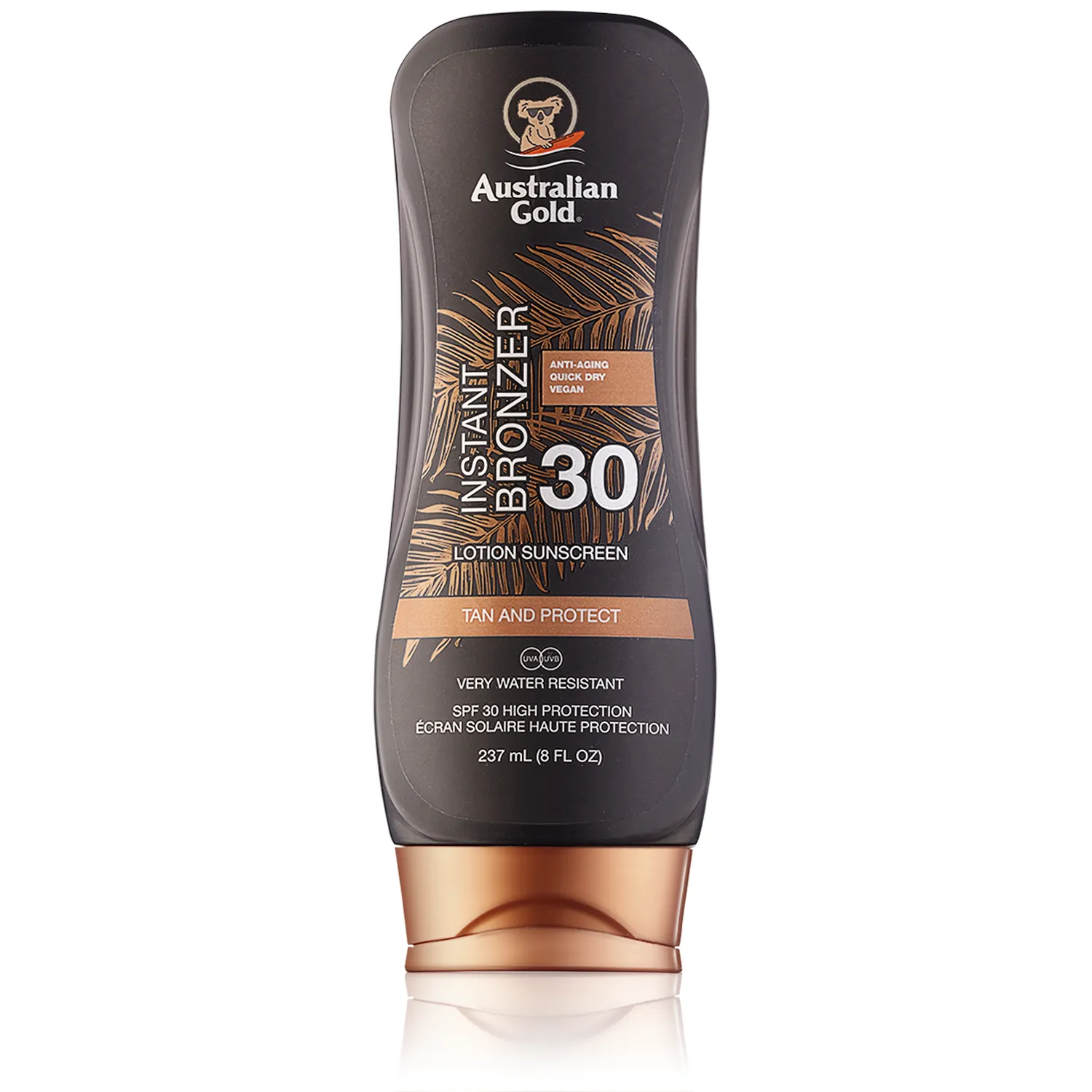 Australian Gold Instant Bronzer Lotion Sunscreen SPF 30 (237 ml)