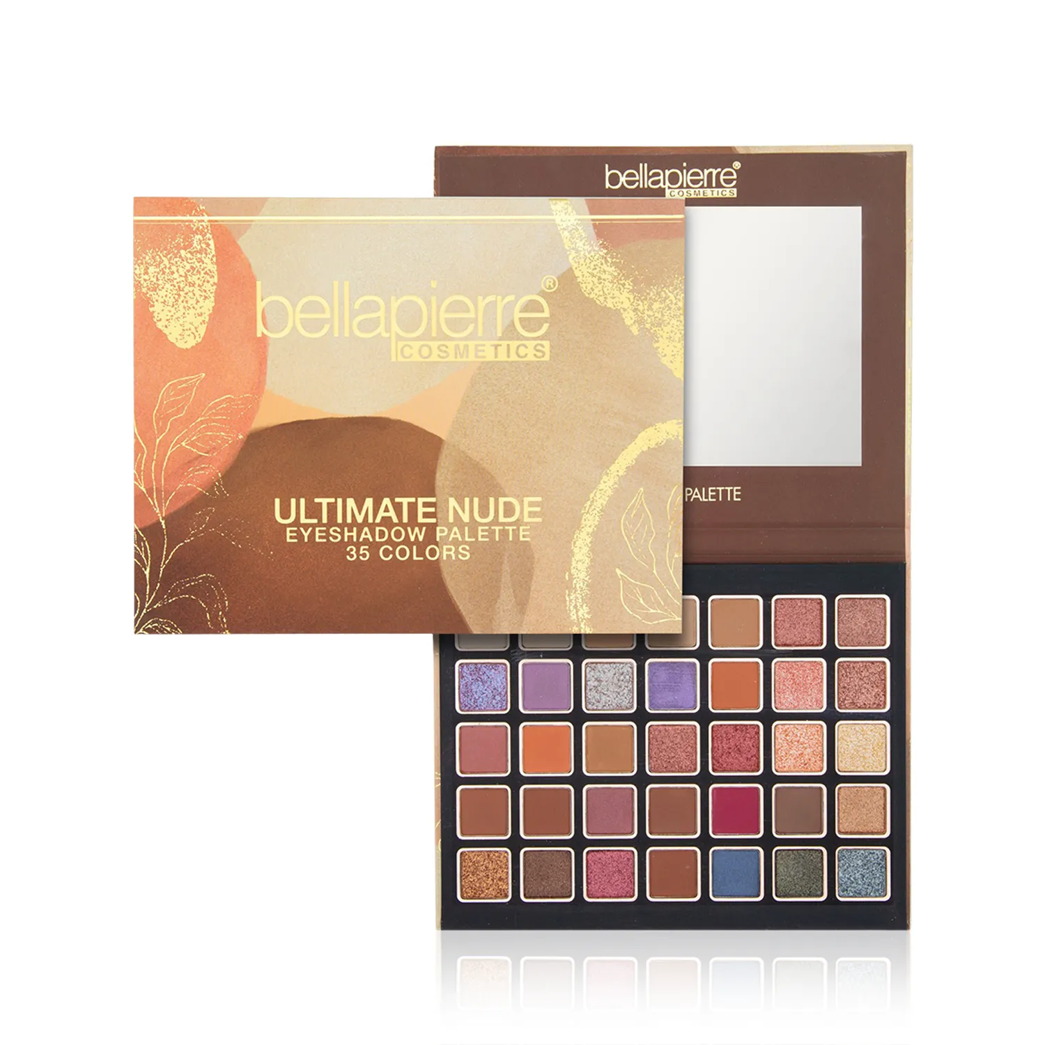 Bellapierre Cosmetics Eyeshadow Palette Ultimate Nude 35 Color Palette (38 g)