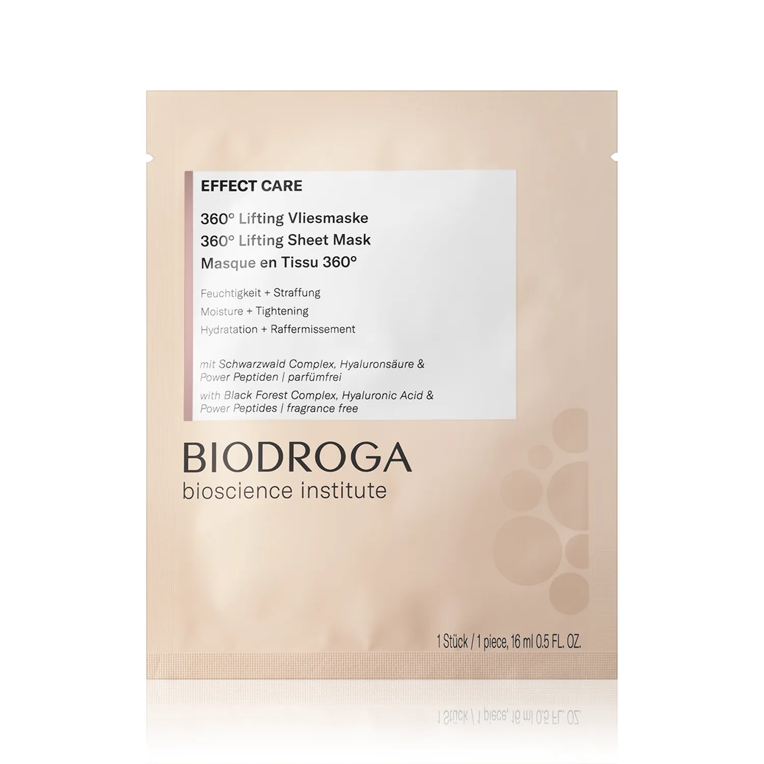 Biodroga Bioscience Institute Effect Care 360° Lifting Vliesmaske (16 ml)