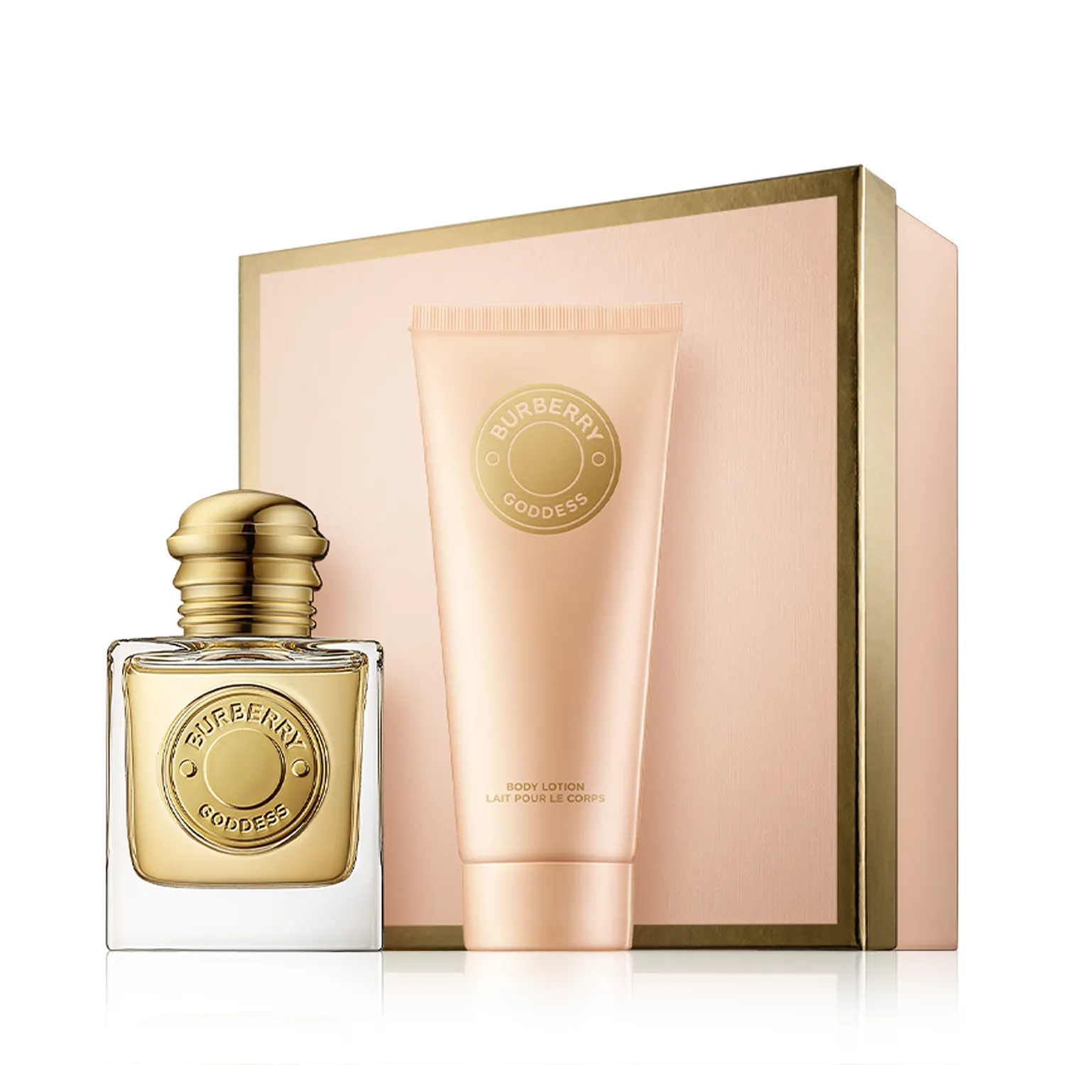 Burberry Goddess 50 ml EdP Set mit Body Lotion