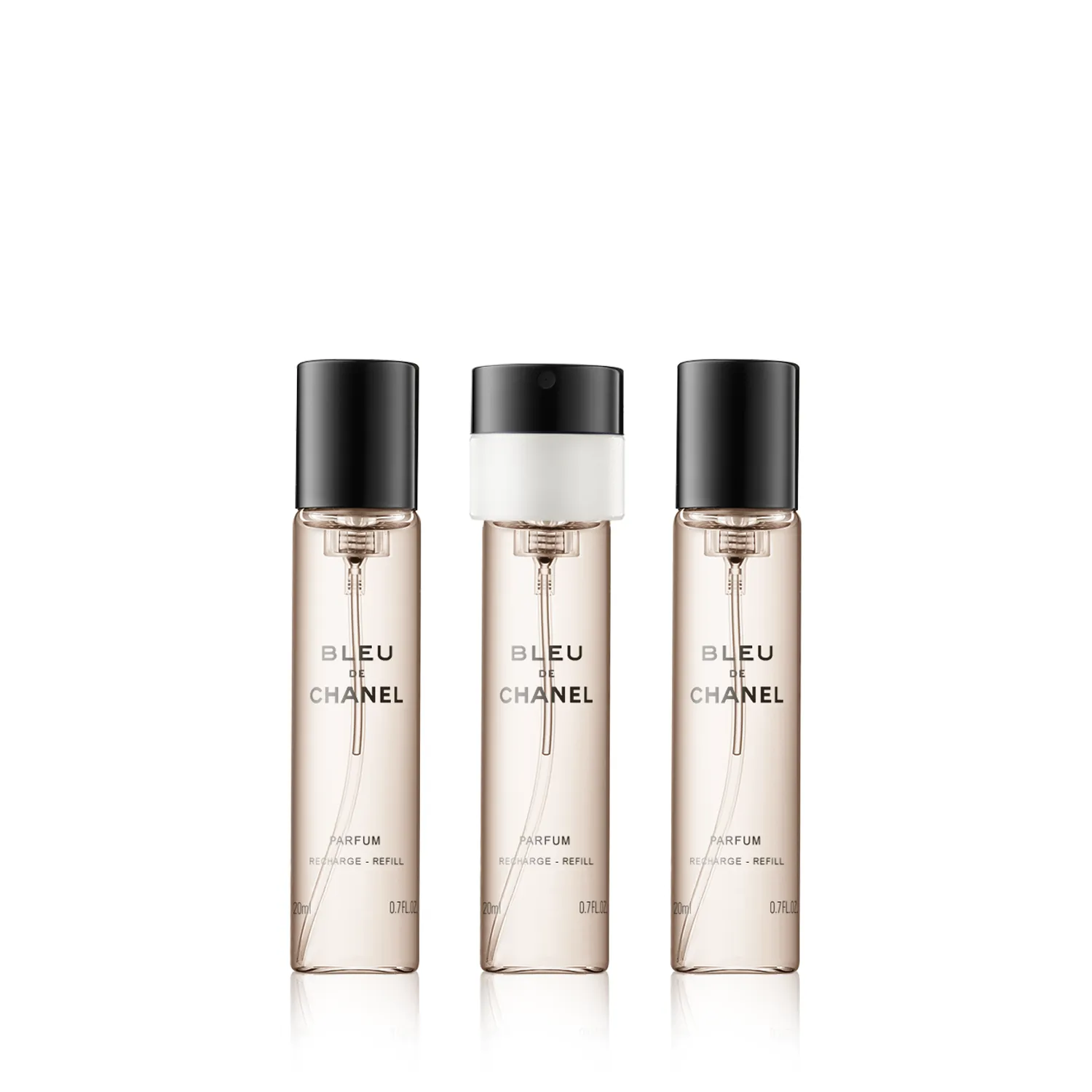 Chanel Bleu de Chanel Nachfüllung Parfum Twist and Spray (3 x 20 ml)