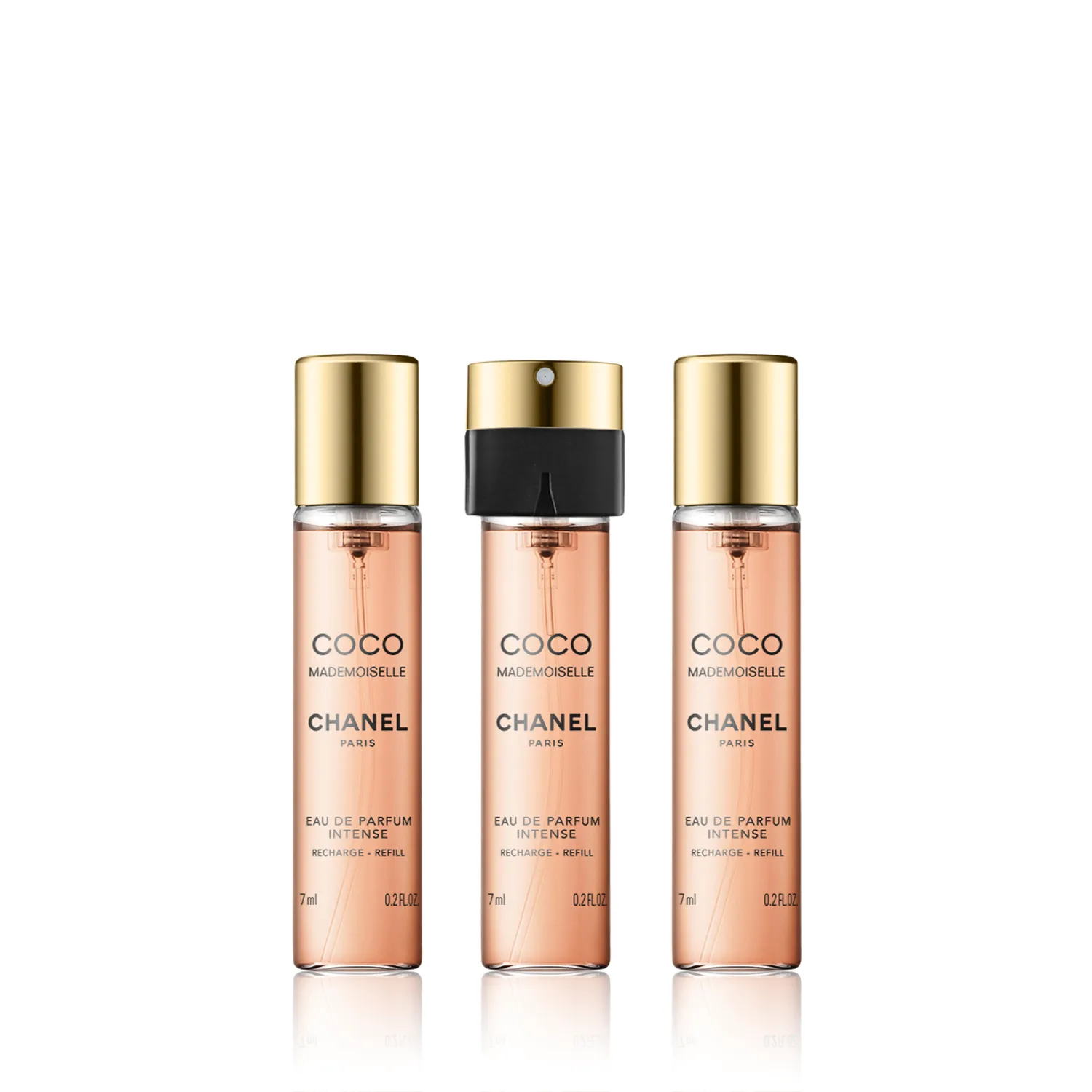 Chanel Coco Mademoiselle Eau de Parfum Intense Mini Twist & Spray Refill (3 x 7 ml)